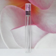 Tube Glass 8 ml Clear with Aluminium Sprayer: PINK